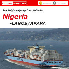 Морские перевозки Доставка из Китая в Апапа/Лагос, Нигерия (доставка)